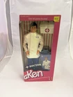 NRFB VINTAGE 1987 BARBIE~DOCTOR KEN DOLL 4118 By MATTEL OVER 20 ACCESSORIES NICE