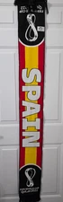 Official FIFA License World Cup 2022 Qatar _ Spain _ Scarf NEW