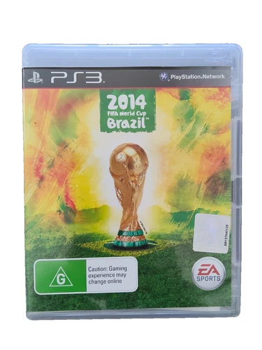 2014 Fifa World Cup Brazil Sony PlayStation 3 PS3 Game Complete With Manual