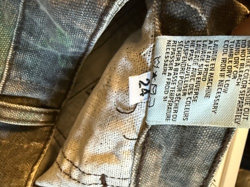 Revice Denim The Amelia Oakland Baggy Wide Leg Camouflage Cargohose Damen 24 W29xL31 - Bild 10 von 16