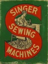 Singer Sewing Machines Poster - Antique Sewing Wall Art -12X16/16X20/18X24/24X36