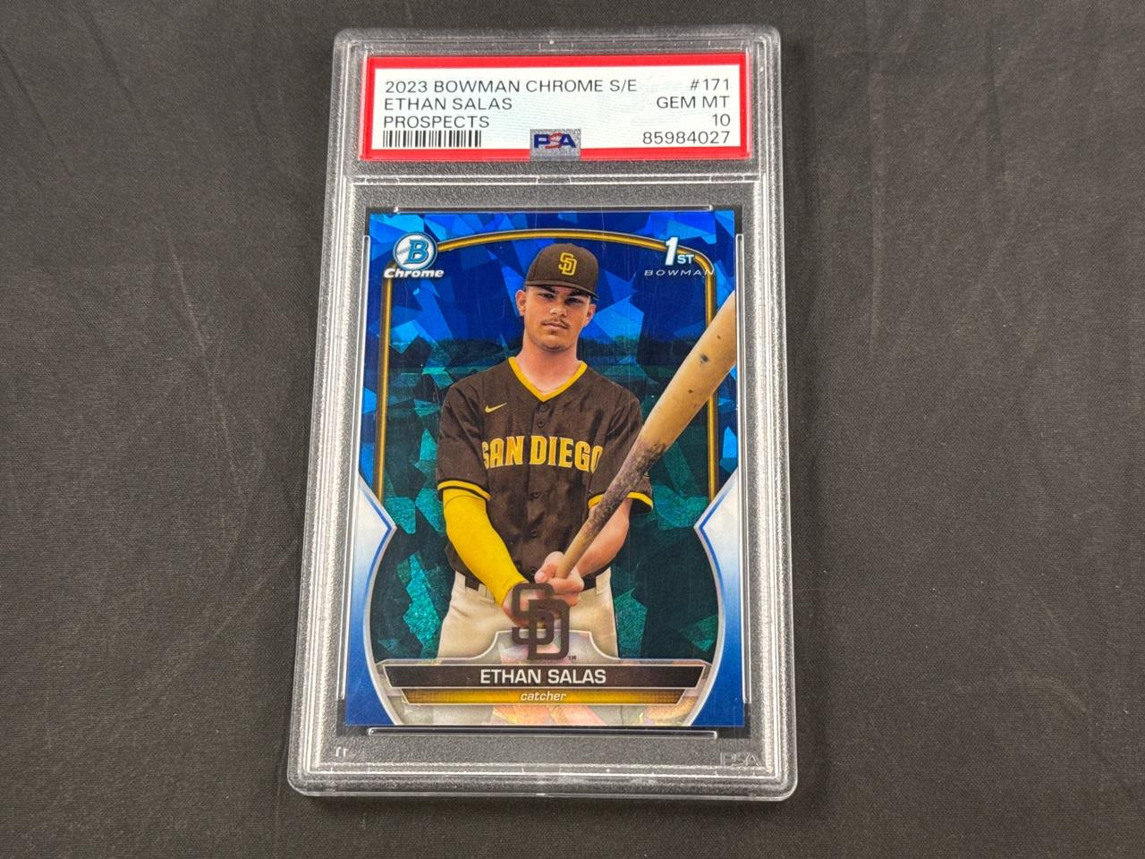 Ethan Salas 2023 Bowman Chrome Sapphire Edition #BCP-171 Ethan Salas 2023 Bowman Chrome Sapphire Edition #BCP-171