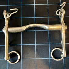 5.25" Rotating Mouthpiece Low Port Curb Bit