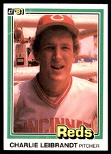 Charlie Leibrandt 1981 Donruss #421 Reds MLB READ FREE SHIPPING AutographDen