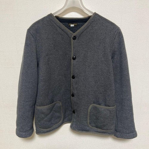 JELADO Browns Beach Jacket Gray Cotton Wool Size L