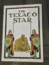 VTG Rare 1914 May The Texaco Star Magazine Treasury Department Gas Oil