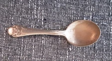 Vintage Gerber Baby Spoon Winthrop Silver Plate Gerber Baby Head on Handle Spoon