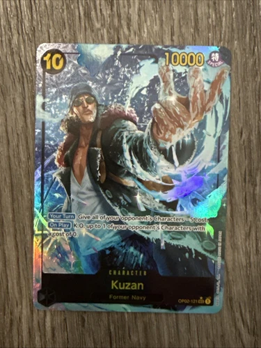 One Piece PRB-01 SEC Kuzan Secret Rare Alternate Art OP02-121 English NM