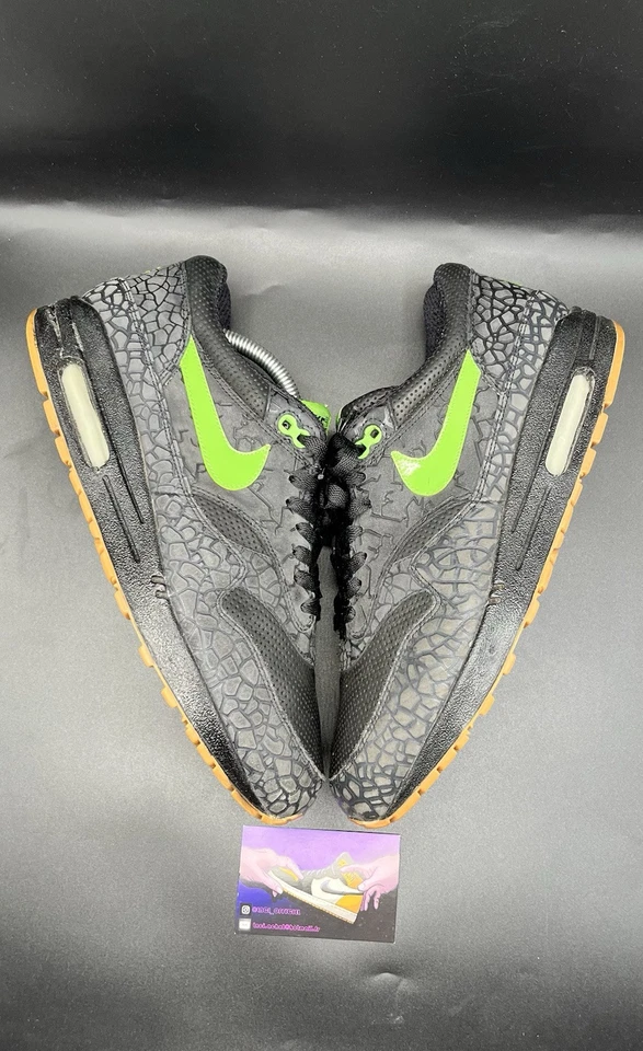 US Size 10 - Nike Air Max 1 Premium x HUF Hufquake 2007 QS - NEW + Other Pair - Photo 3/4