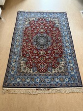 Isfahan Perserteppich Orientteppich handgeknüpft mit Zertifikat Iran 160x109cm