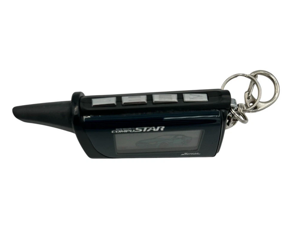 Compustar LCD 4 Button Keyless Remote Start Control Key FOB - Image 3 of 4