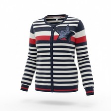 Tommy Hilfiger Sweater Iconic Star Stripe Girls Kids Size 14