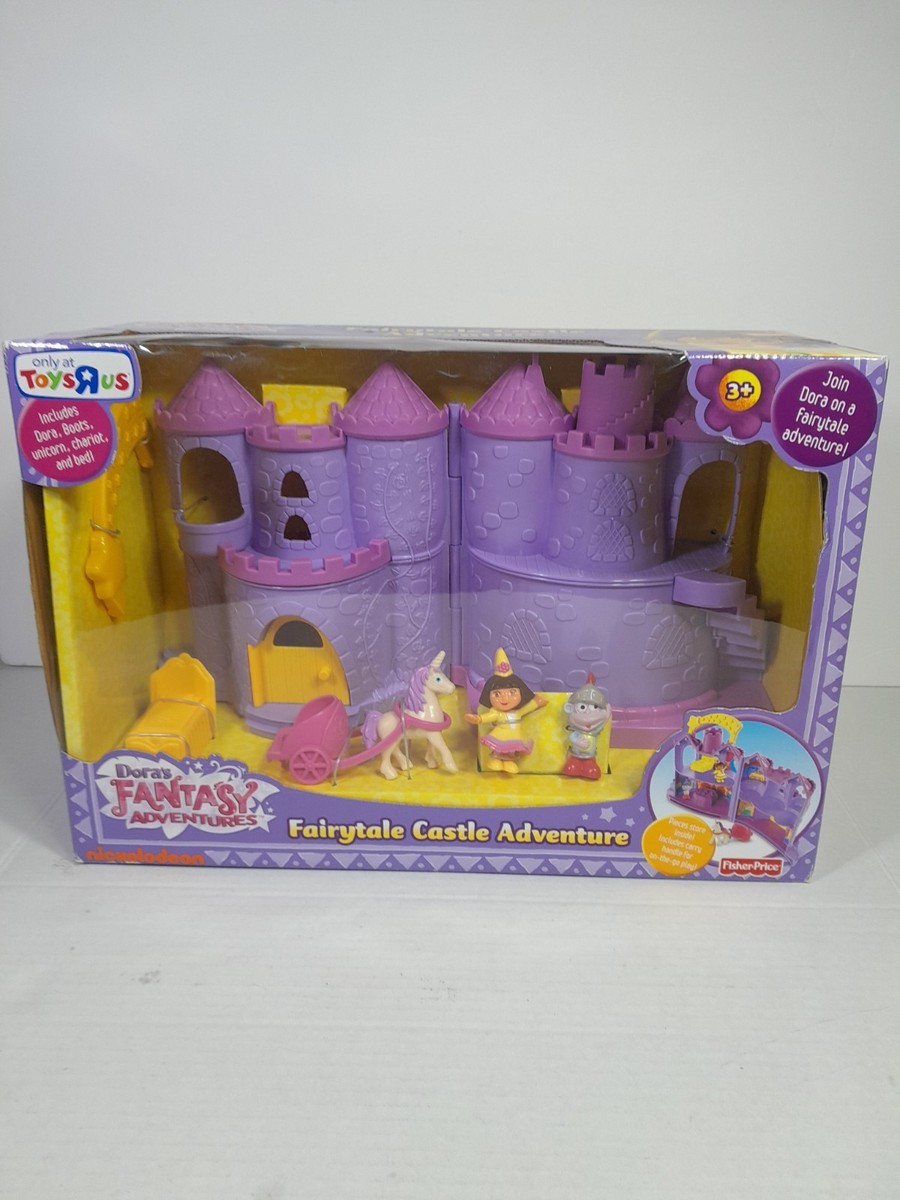 New Fisher Price Dora Explorer Fantasy Adventure Fairytale Castle
