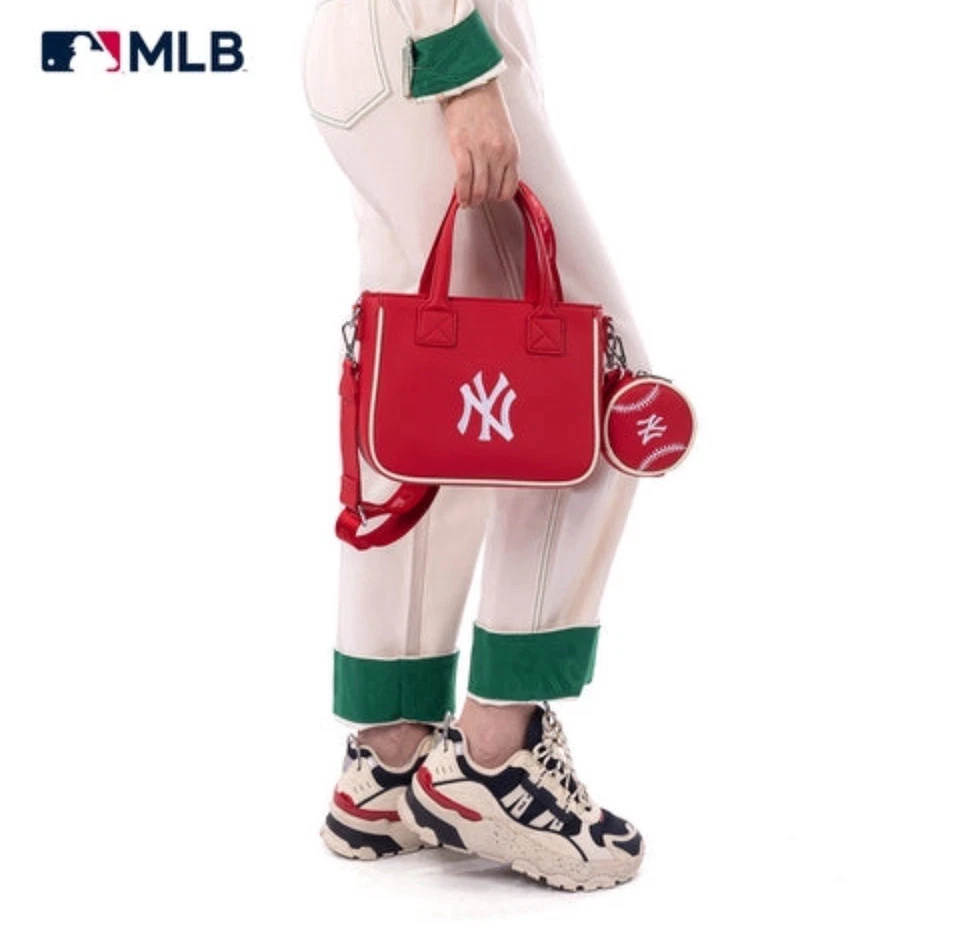 Bolso/bross bandolera pequeño Montana West MLB New York Yankees con bolsa NUEVO Foto 2 de 2