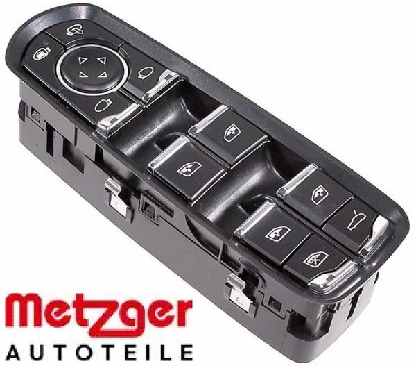 Metzger 09161008 Schalter FüR Fensterheber Schalter Fensterheber FüR Porsche-image