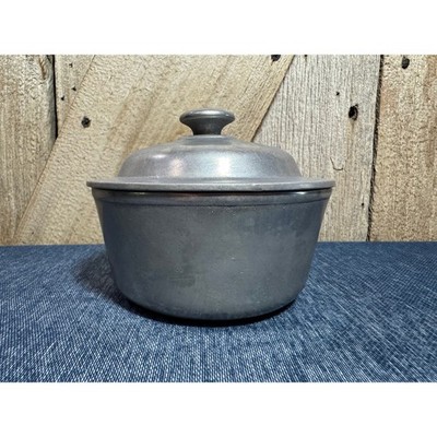 Vintage Small 4'' Wilton Columbia Pewter Round Bowl W/Lid Trinket Dish