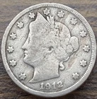 Photo of a 1912-P Liberty Nickel from an eBay listing that sold on Jul 17, 2026