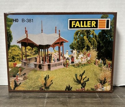 Vintage Faller B-381 HO Scale Musikpavillon Lahr Model Kit - Sealed NIB