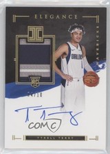 2020-21 Impeccable Elegance Rookie Jersey Holo Gold 4/10 Tyrell Terry Auto 0gq0