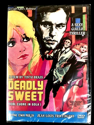 Tinto Brass' DEADLY SWEET aka COL CUORE IN GOLA-1967 (DVD) W/ Features NEW