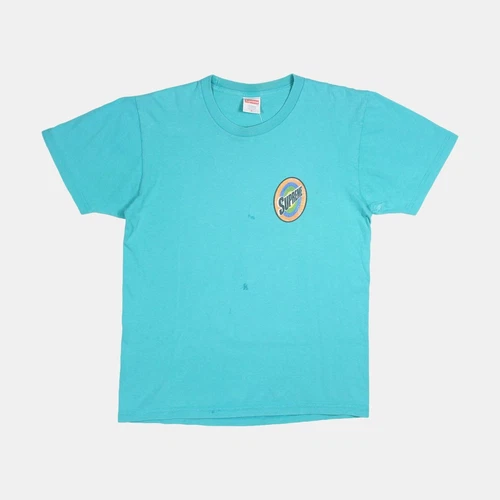 T shirt Supreme / Taille M / Homme / Bleu / Coton