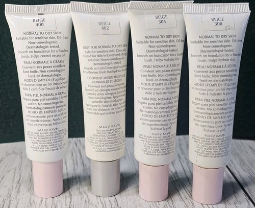 Mary Kay Liquid Medium & Full Coverage Foundation Beige 300 304 400 402 U PICK! - Picture 2 of 9