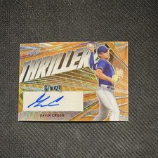 Leaf Metal Thrillerz Gavin Cross 1/1 Signed Proof Autograph 
