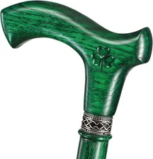 Irish Walking Cane for Men and Women - Handmade, Ergonomic, Wooden - Irish Wa...