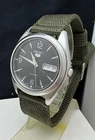 Seiko 5 7S26-0440 Automatic Men's Watch 37mm Nylon Band Vintage