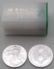 2005 $1 American Silver Eagle Roll of 20 | Superb Gem BU | Original Mint Tube