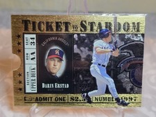 1997 UD UPPER DECK DARIN ERSTAD TICKET TO STARDOM INSERT #9