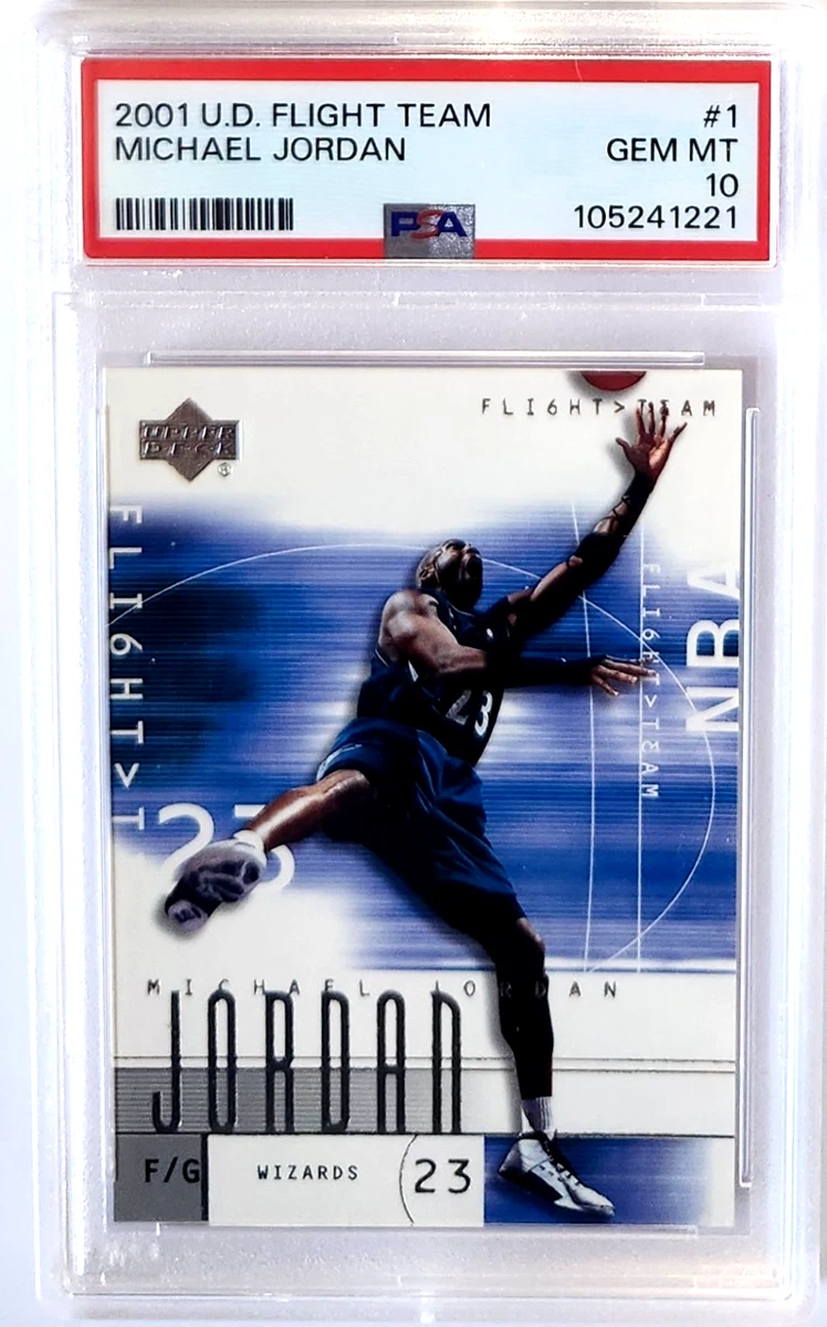 Michael Jordan Washington Wizards Basketball Grade 10 Sports