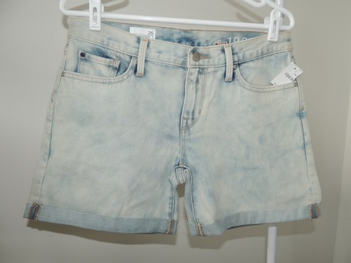 Sexy Boyfriend Denim Shorts T-36 Blue 