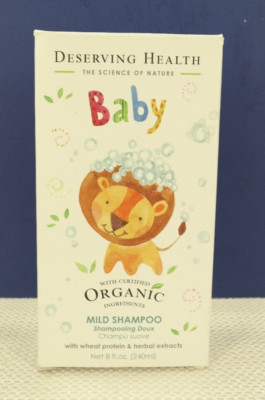 Organic Baby Mild Shampoo 8.1 Ounce by Deserving Health