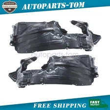 For Nissan Sentra 2013-2019 Front Driver Passenger Side Fender Liner Set
