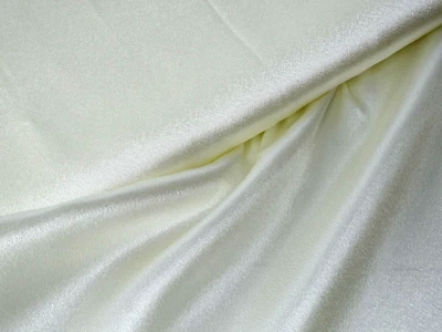Brautstoff Abendkleid Stoff Creme Sektfarben Hellbeige Elfenbeinfarben 250x145cm - Bild 1 von 3