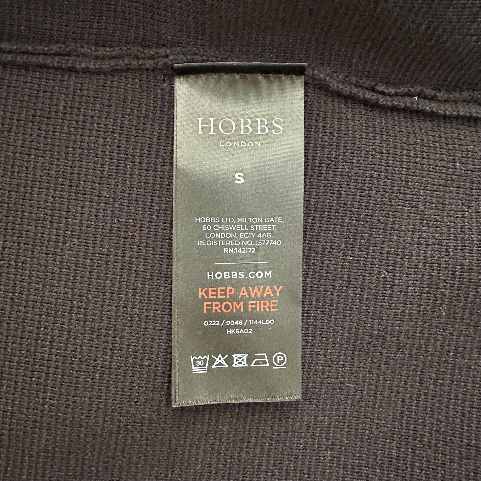 Hobs Notch Hobbs London Alexia Notch Cardigan Coat NWOT Navy Blue Size S RRP £129 ...