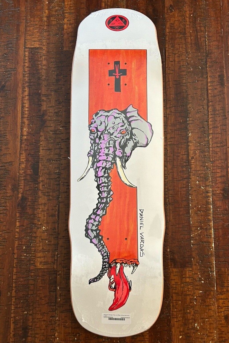 Welcome Skateboard Daniel Vargas Tusk on Effigy 8.8 X 32.5 Deck