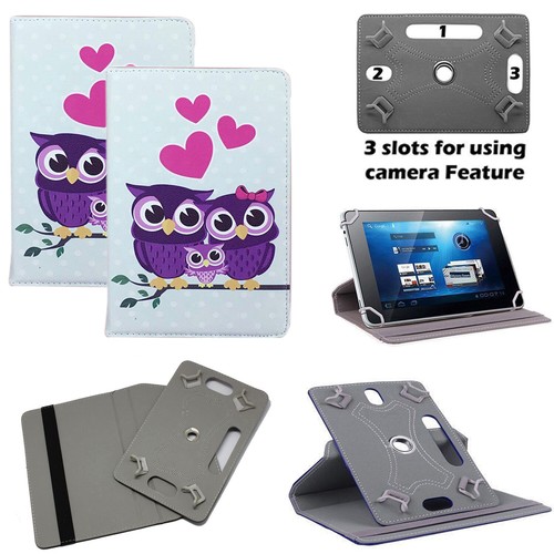 FOR AMAZON KINDLE FIRE HD 7" 2012 PRINTED UNIVERSAL PU LEATHER FLIP CASE COVER - Picture 22 of 23
