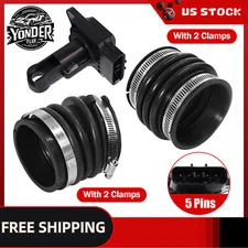 3Pcs Air Cleaner Intake Hose & Mass Air Flow Sensor Fits:Lexus ES300 ES330 RX330