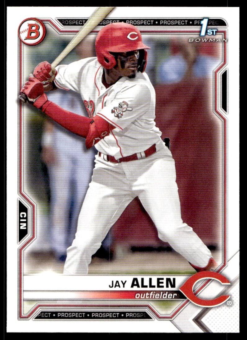 2021 Bowman Draft Jay Allen G98 Cincinnati Reds #BD-11