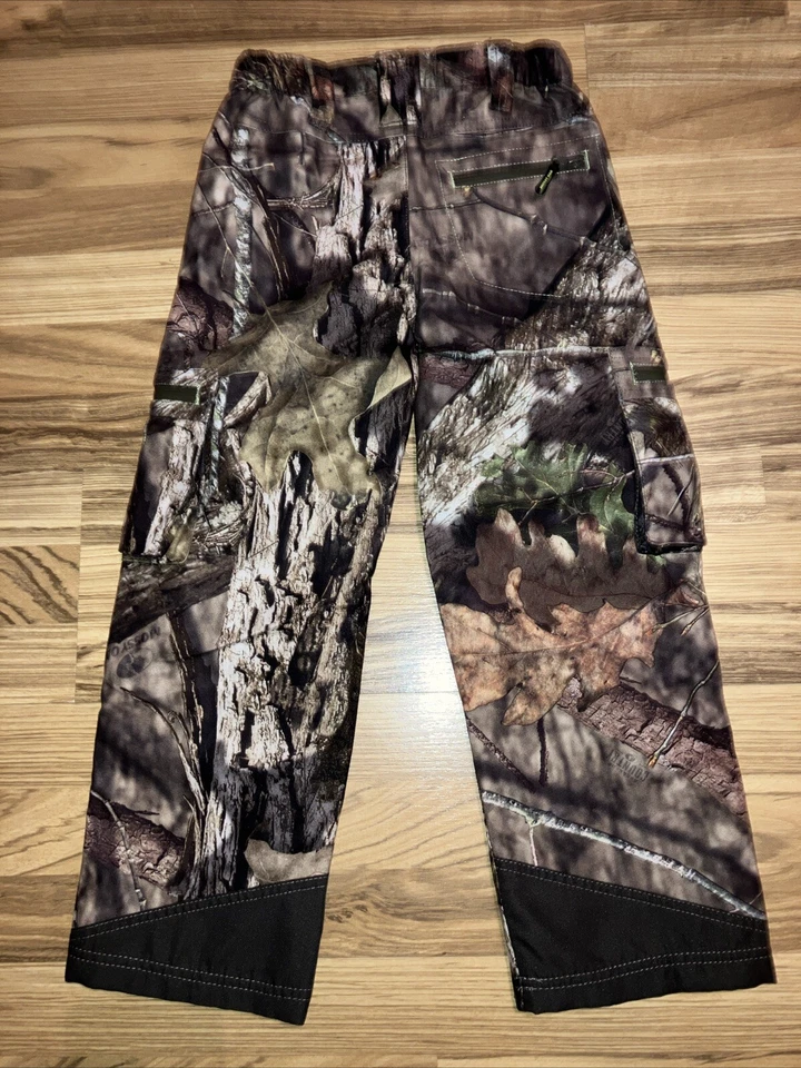 mossy oak Youth Small Hunting Camo pants  Scent Control Water Proof - Image 4 of 4