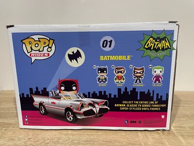 2016 SCE FUNKO BATMAN 1966 TV SHOW BATMOBILE POP RIDES #01. | eBay