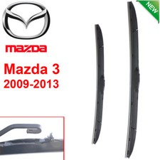 Pair Front Wndshield Windscreen Wiper blades for Mazda 3  BL 2009-2013