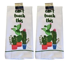Can't Touch This Cactus Kitchen Towel 2 Pack