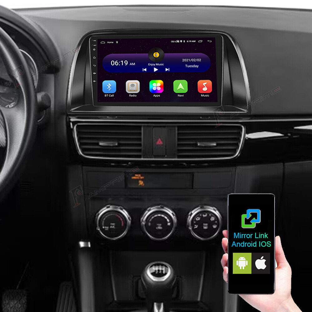 Fits For 2013-2016 Mazda CX-5 Apple Carplay Radio Android 12 GPS