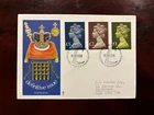 United Kingdom 1977 - Elizabeth II 1, 2, 5£ FDC stamps set Philatelic Bureau Edi