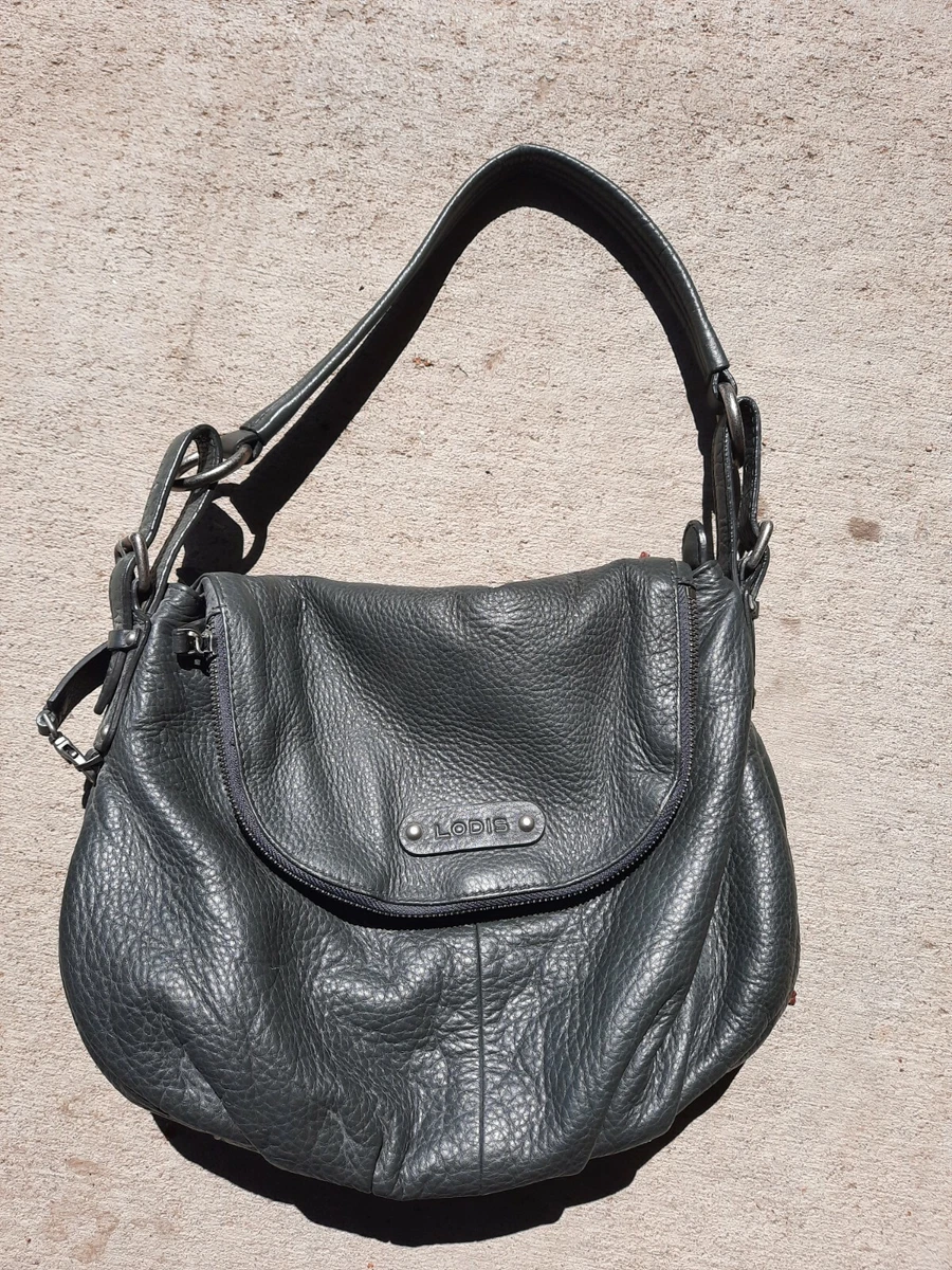 Dark green leather discount purse
