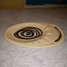 Vintage Atomic retro MCM Ashtray USA Pottery/ Ceramic Mid Century Modern mad men