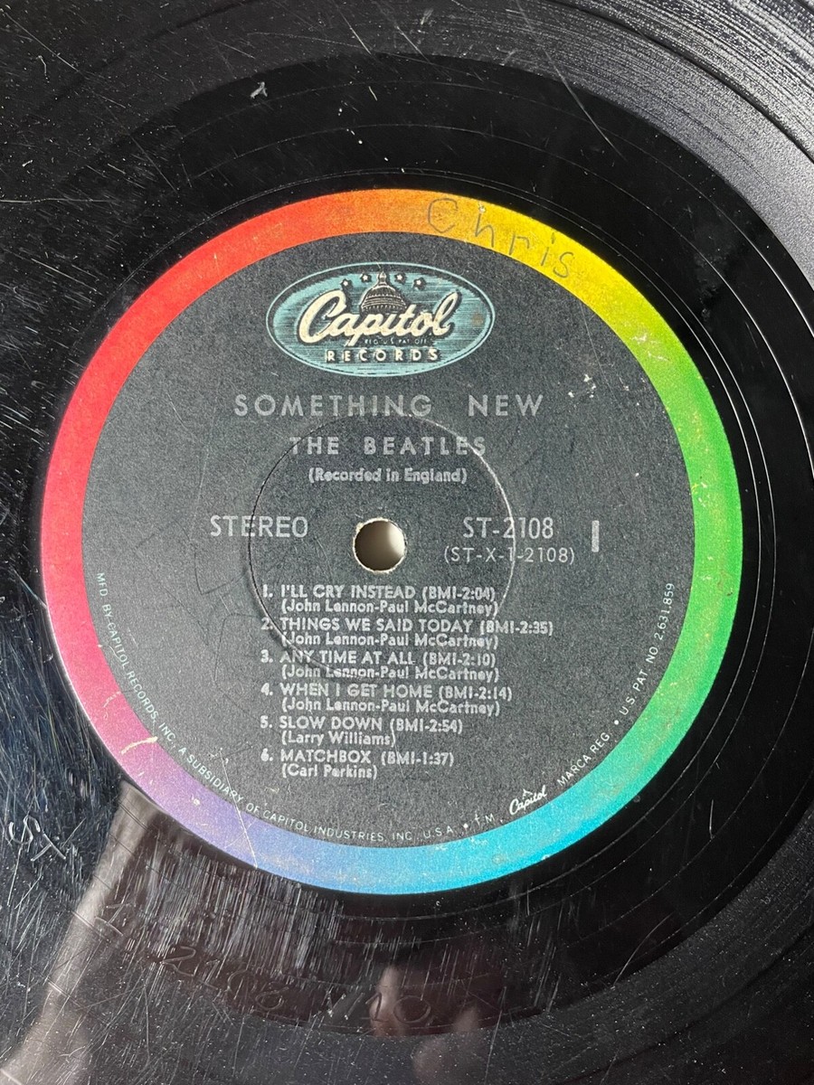 米LP Beatles Something New ST2108 CAPITOL /00260 The Beatles – Something New – Vinyl (Jacksonville Pressing